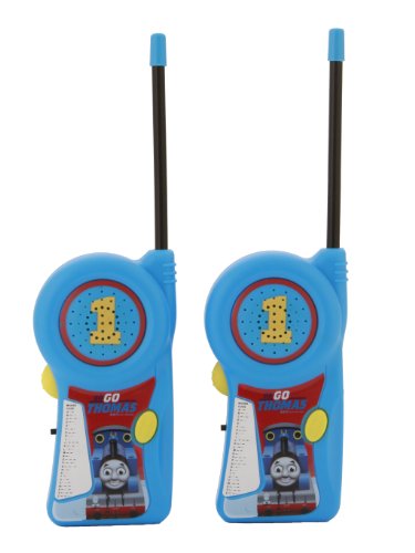 Walkie Talkie 11085 Thomas & Friends for Kids Flexible Saftey Antenna and Morse Code with On/Off Switch, HIGH, Stylish Appearance, Lovely and Fashion, 2 Pieces, Blue