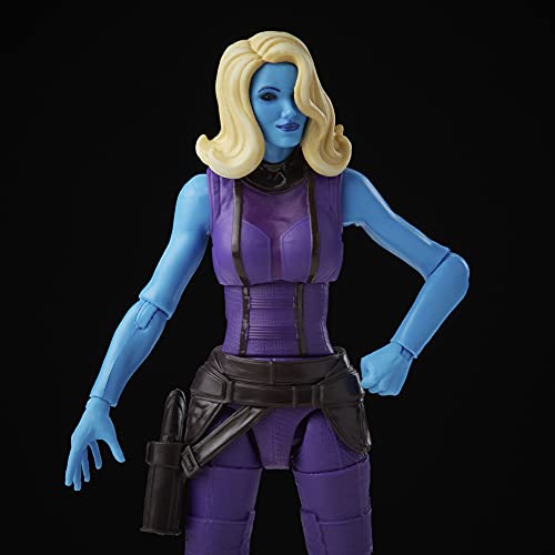 Marvel Legends Series 6-inch Scale Action Figure Toy Heist Nebula, Premium Design, 1 Figure, 1 Accessory, and 2 Build-a-Figure Parts