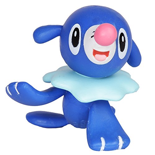 Pokemon 2 Inch Battle Action Figure 2-Pack, includes 2" Pikachu and 2" Popplio