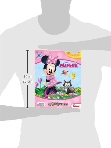 Phidal - Disney Minnie My Busy Books - 10 Figurines and a Playmat