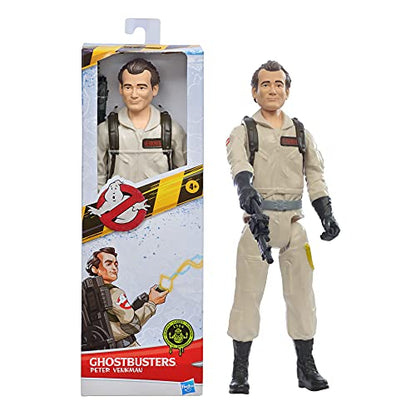Ghostbusters Hasbro Peter Venkman Toy 12-Inch-Scale Classic 1984 Action Figure with Proton Blaster Accessory, for Kids Ages 4 and Up (E9788)