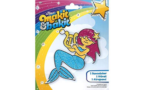 Colorbok Makit & Bakit Suncatcher Kit Mermaid