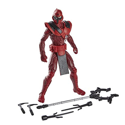 Snake Eyes: G.I. Joe Origins Red Ninja Action Figure Collectible Toy with Action Feature and Accessories, Toys for Kids Ages 4 and Up