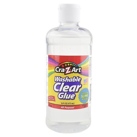 CraZArt Cra-Z-Art 16 oz. Washable Clear Glue, Great for Slime Making