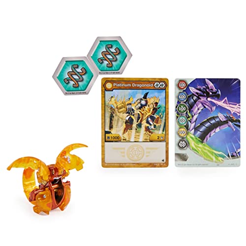 Bakugan Evolutions 2022 Platinum Series Die-cast Aurelus (Gold) Dragonoid