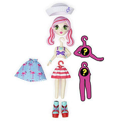 Off the Hook Surprise - 4 Doll Jenni (Summer Vacation) - with Mix and Match Fashions