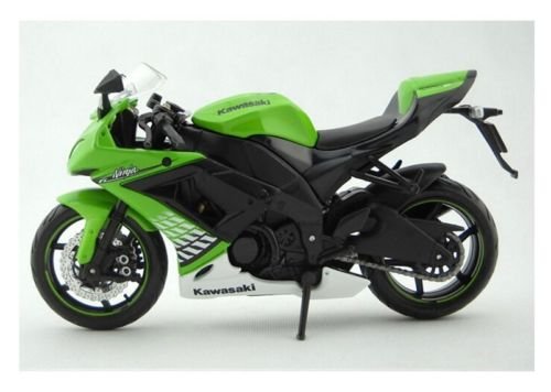 Maisto 1:12 Kawasaki Ninja ZX-10R Motorcycle Bike Diecast Model Toy New Green