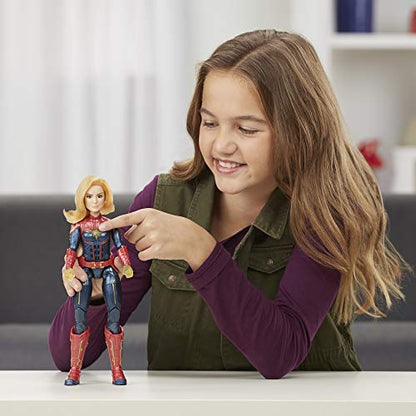 Marvel Captain Marvel Movie Photon Power Fx Captain Marvel Electronic Super Hero Doll (Ages 6 & Up)