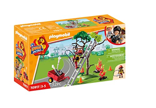 Playmobil Duck On Call - Fire Rescue Action: Cat Rescue