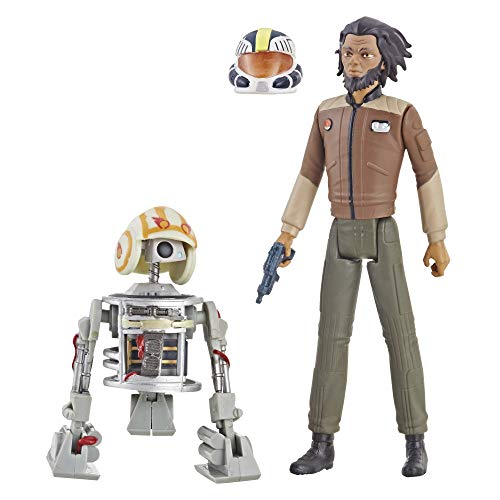 Star Wars Resistance 3.75-Inch Jarek Yeager & Bucket 2-Pack