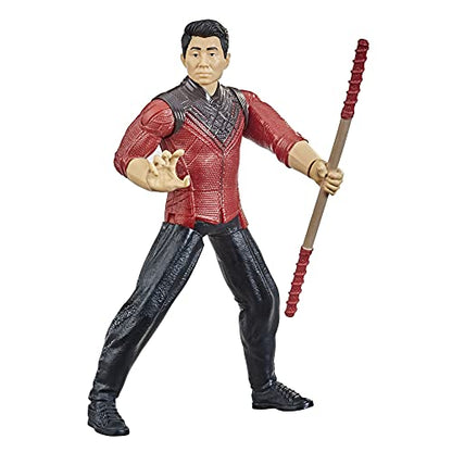 Marvel Hasbro Shang-Chi and The Legend of The Ten Rings Shang-Chi 6-inch Action Figure Toy with Bo Staff Attack Feature! for Kids Ages 4 and Up