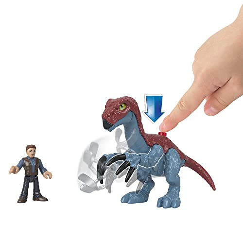 Jurassic World Toys Jurassic World Dominion Therizinosaurus Dinosaur & Owen Toys
