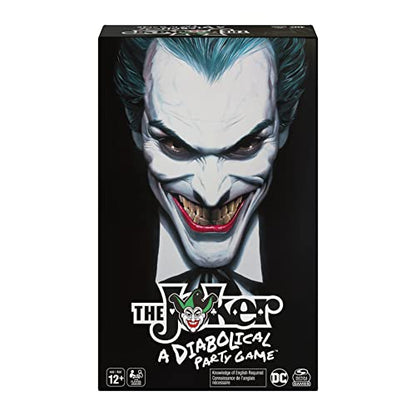 Spin Master Games The Joker, Diabolical Secret Identity Strategy Party Game, for Adults and Kids Ages 12 and up