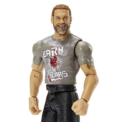 Mattel WWE Basic Action Figure, Edge, Posable 6-inch Collectible for Ages 6 Years Old & Up