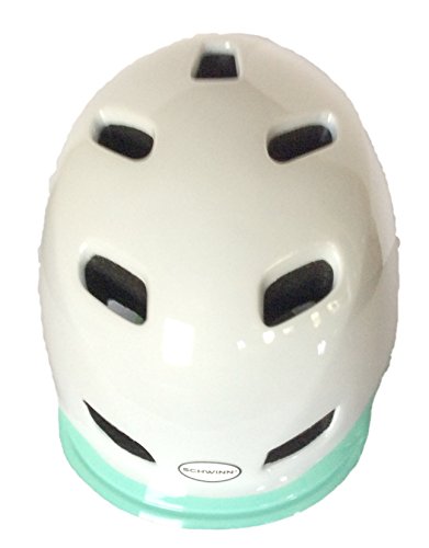 Schwinn Fit + Function Women Commuter Helmet 14+ Magnetic EZ Snap Buckle (White)