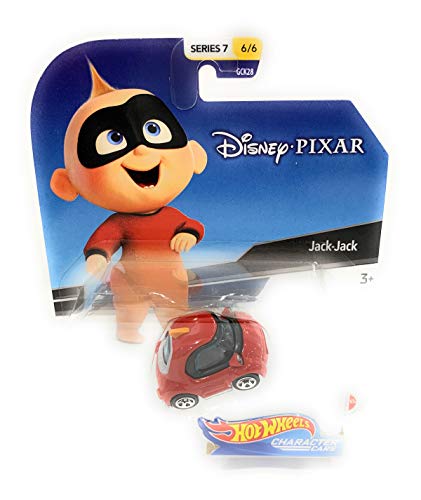 Hot Wheels Disnery Pixar Character Cars Series 7-1/64 Scale Jack-Jack Vehicle(6/6)