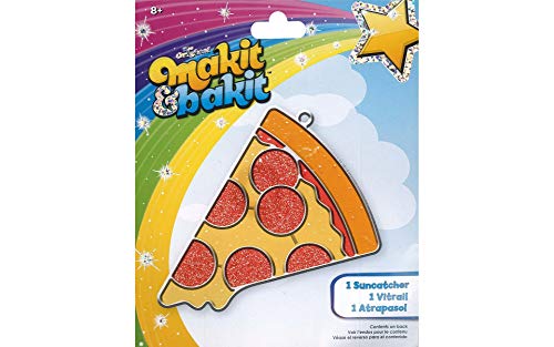 Makit & Bakit Suncatcher Kit-Pizza