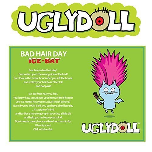 Uglydoll Bad Hair Day Ice Bat Blue Plush ^G#fbhre-h4 8rdsf-tg1327112