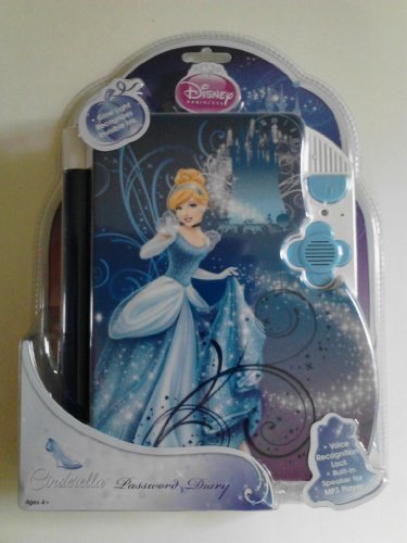 Disney Cinderella Password Diary Journal