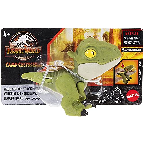 Jurassic World Camp Cretaceous Snap Squad Velociraptor