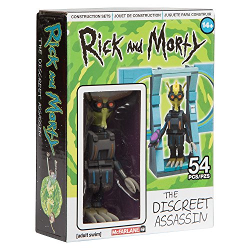 McFarlane Toys Rick & Morty The Discreet Assassin Micro Construction Set Playset