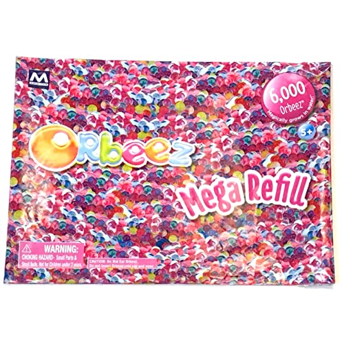 Orbeez, Seed Mega Refill with 6000 Seeds (Colors May Vary)