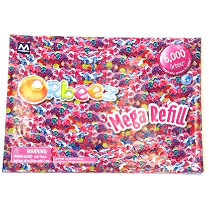 Orbeez, Seed Mega Refill with 6000 Seeds (Colors May Vary)