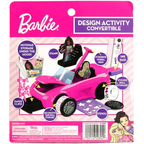 Barbie Design Activity Convertible