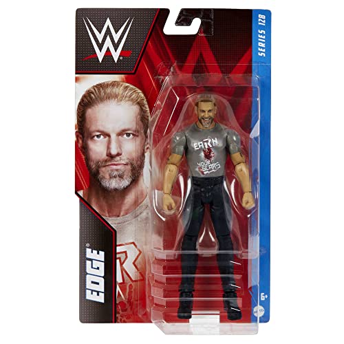 Mattel WWE Basic Action Figure, Edge, Posable 6-inch Collectible for Ages 6 Years Old & Up