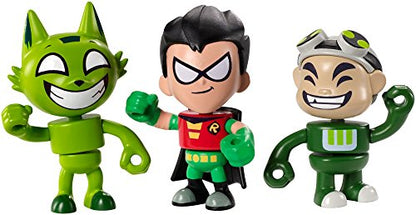 DC Comics Teen Titans GO! Mini Figures 3-Pack