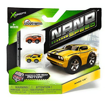 Nano Speed Nano Rods Cars- 2 pack