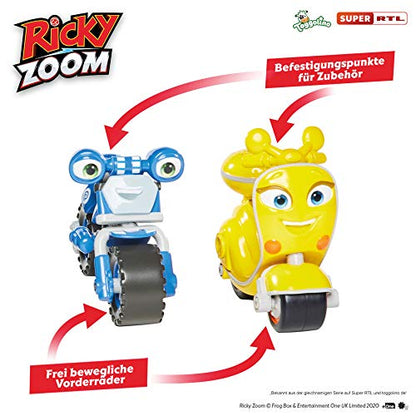 Ricky Zoom Loop & Scootio Motorcycle Toys (Set of 2), Multi