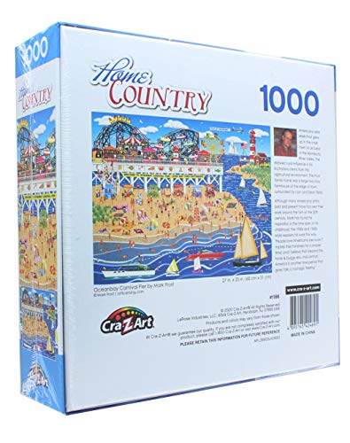 Home Country 1000 Piece Jigsaw Puzzle - Oceanbay Carnival Pier