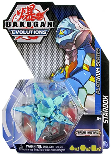 Bakugan Evolutions 2022 Platinum Series Die-cast Geogan Aquos Stardox