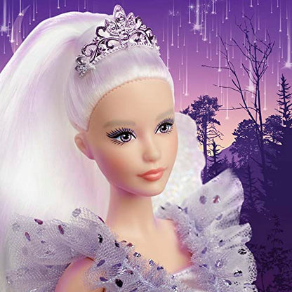 Barbie Signature Tooth Fairy Doll, Collectible Doll with Fairy Wings, Wand & Coin Bag, Gift for 6 Year Olds & Up, HBY16