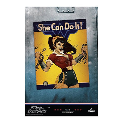 Factory Entertainment DC Comics DC Bombshells Lithograph Print Set