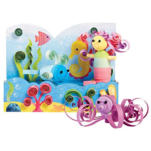 Alex DIY Paper Swirls 3D Mermaid Ocean Kids Art and Craft Activity