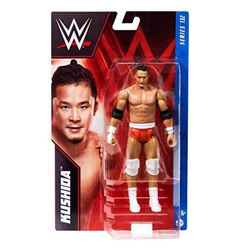 WWE Basic Kushida Action Figure, Posable 6-inch Collectible for Ages 6 Years Old & Up