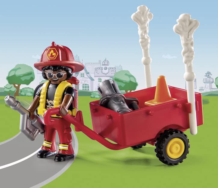 Playmobil Duck On Call - Fire Rescue Action: Cat Rescue