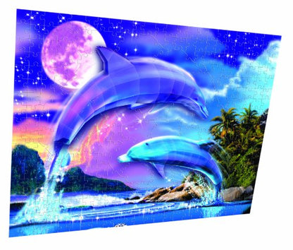 Mega Puzzles Breakthrough Level Two Dolphins Puzzle