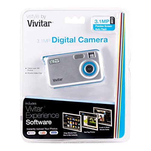 Vivitar 3.1MP Digital Still Camera (VS28B-SILVER)