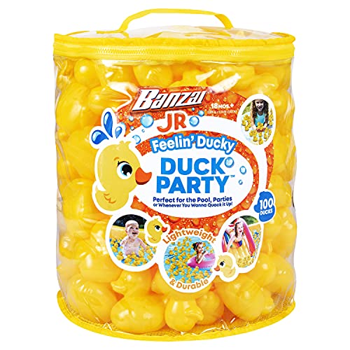 BANZAI Feelin' Ducky Duck Party 100 pcs