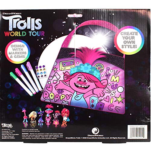 Trolls Color N Style Purse, Multicolor