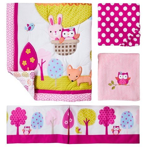 Circo 4pc Crib Bedding Set - Up We Go