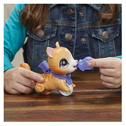 FurReal Peealots Lil’ Wags Tabby Interactive Pet Toy, Ages 4 and Up