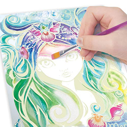 Marinia’s Magic Watercolor – Watercolor kit for kids – Glow-in-the-dark