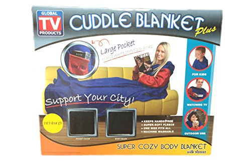 Indianapolis Cuddle Blanket , super cozy body blanket with sleeves