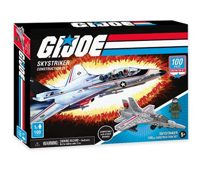 Forever Clever 3 GI Joe Military Vehicle Construction Sets, Building Kits 300 Total Pieces