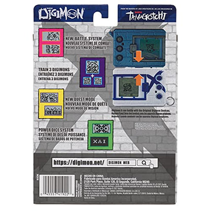 Digimon X Bandai Digivice Virtual Pet Monster - White & Blue (41922)