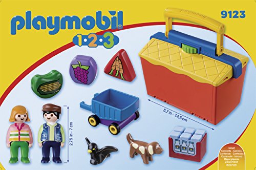 Playmobil Take Along Market Stall Building Set